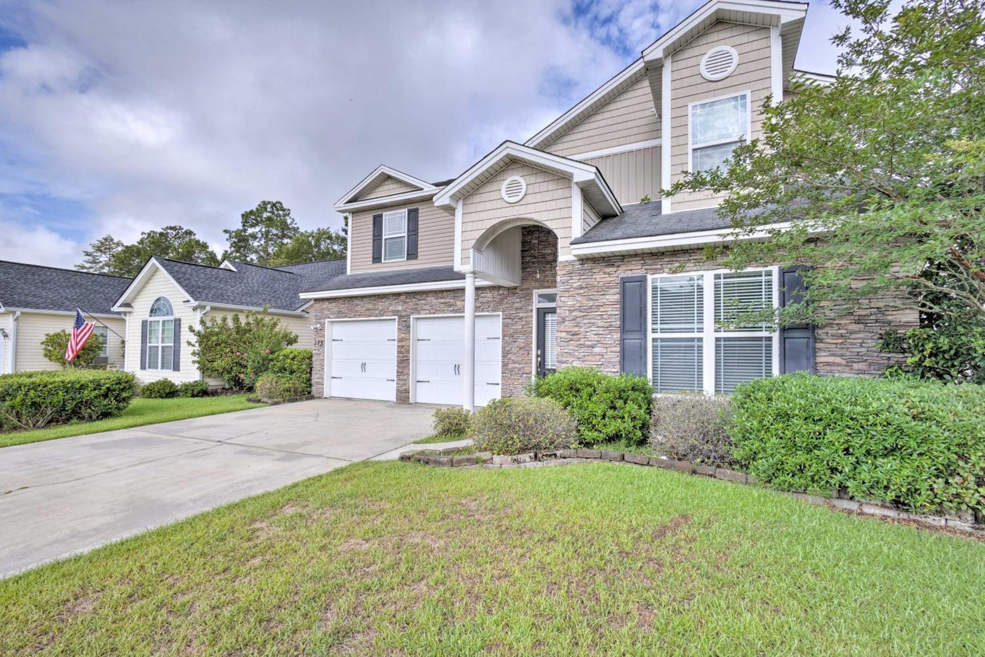Spacious Pooler Home With Family-Friendly Perks Savannah Eksteriør billede